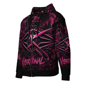 NEON REIGN ZIP HOODIE