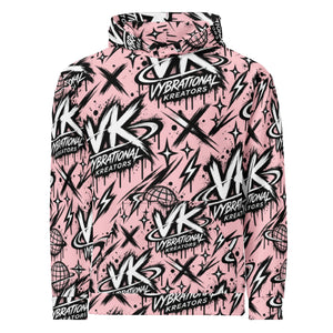 VK Graffiti Frequency™ Hoodie — Pink