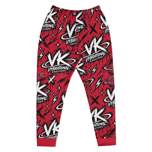 VK Graffiti Frequency™ Joggers — Red