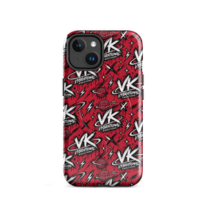VK Graffiti Frequency™ MagSafe® iPhone Case — Red