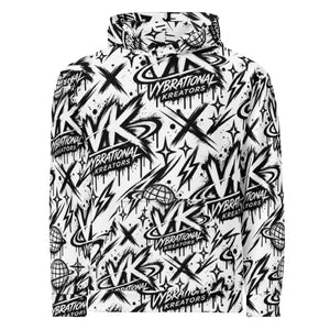 VK Graffiti Frequency™ Hoodie — Monochrome