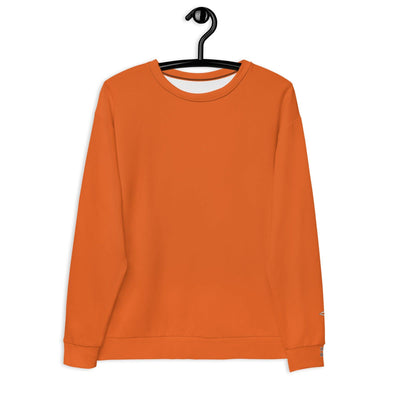 Unisex Orange Sweatshirt - VYBRATIONAL KREATORS®
