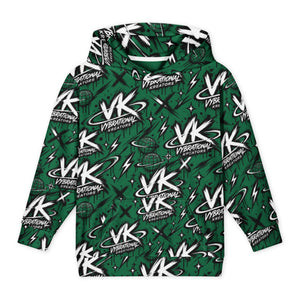 VK Graffiti Frequency™ Youth Hoodie — Green