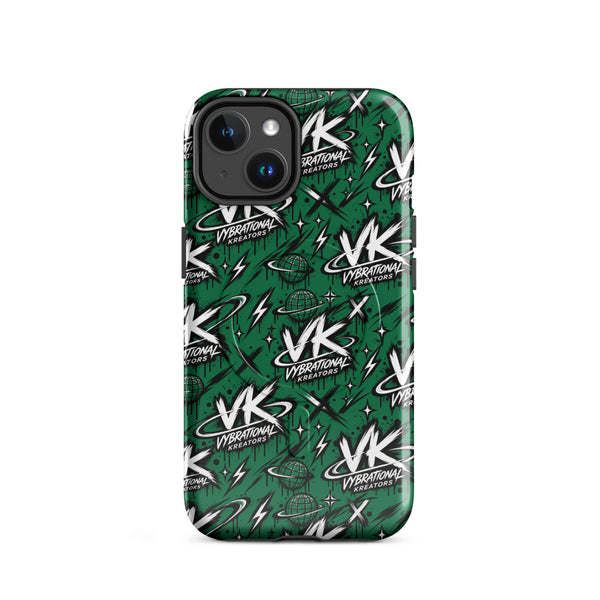 VK Graffiti Frequency™ MagSafe® iPhone Case — Green