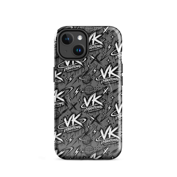 VK Graffiti Frequency™ MagSafe® iPhone Case — Grey