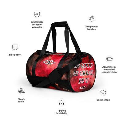 Premium gym bag - Red Dwarf - VYBRATIONAL KREATORS®