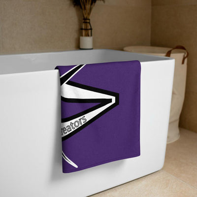 VK Purple Towel - VYBRATIONAL KREATORS®