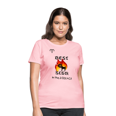Women's Aries T-Shirt - pink