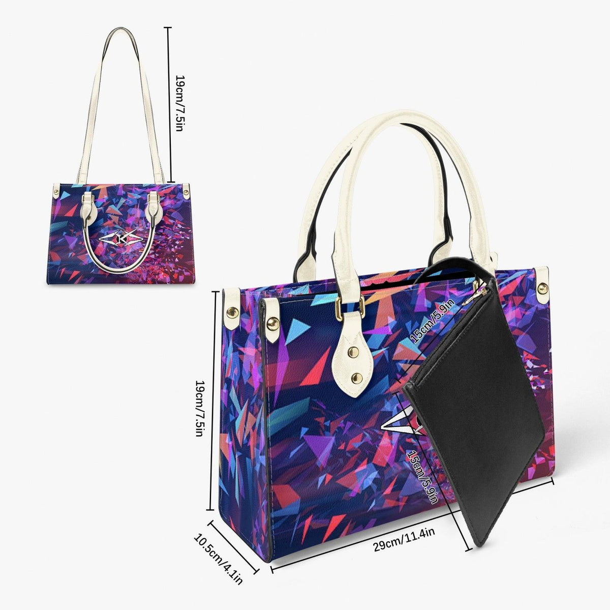 PREMIUM Long Strap and Inner Bag Purse - VYBRATIONAL KREATORS®