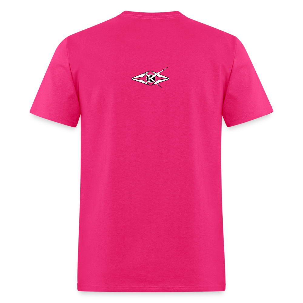 Mens Stumble in The Road 2 Classic T-Shirt - fuchsia