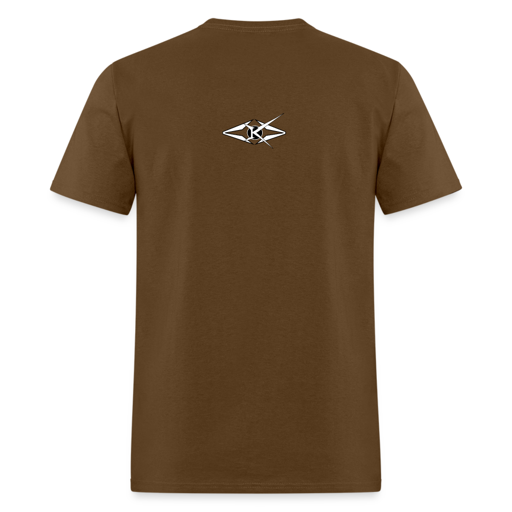 Mens Stumble in The Road 2 Classic T-Shirt - brown