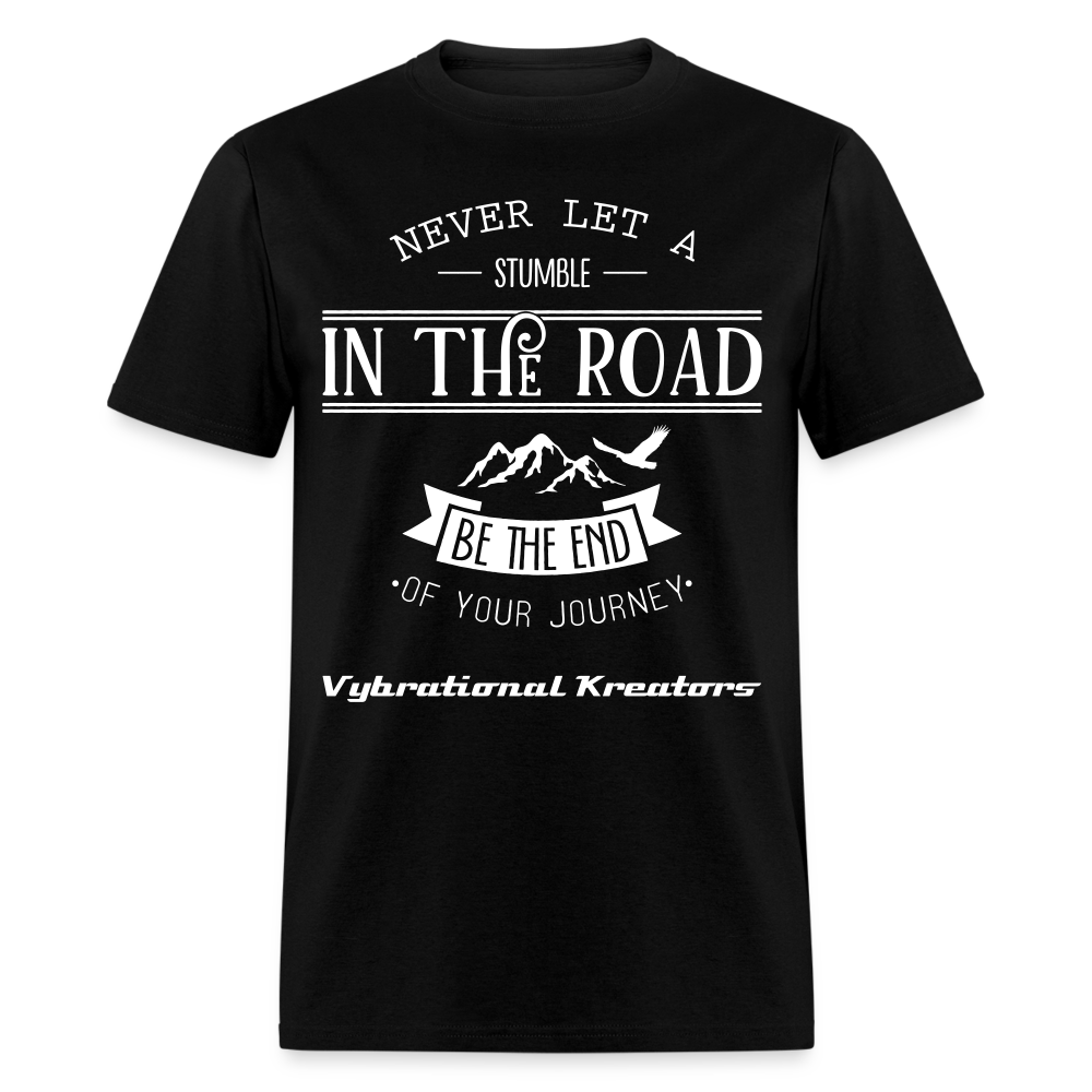 Mens Stumble in The Road 2 Classic T-Shirt - black