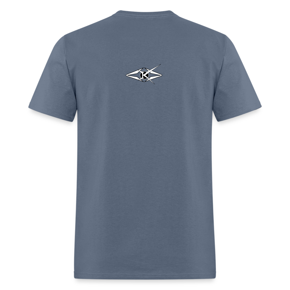 Mens Stumble in The Road 2 Classic T-Shirt - denim