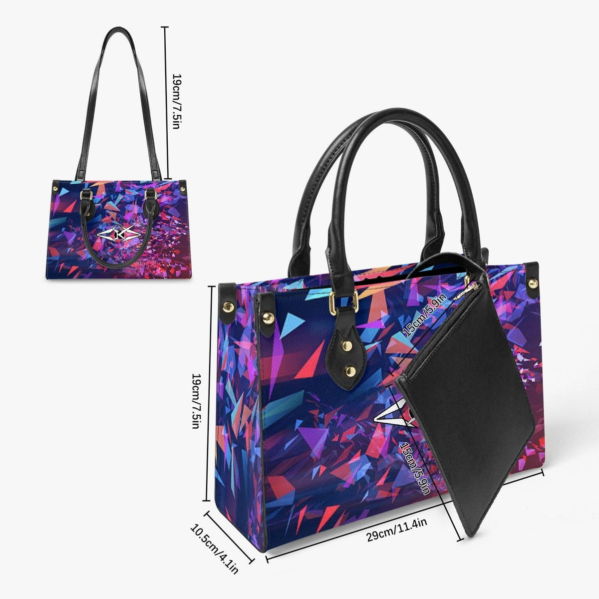 PREMIUM Long Strap and Inner Bag Purse - VYBRATIONAL KREATORS®