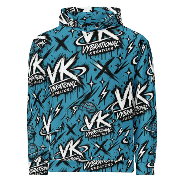 VK Graffiti Frequency™ Hoodie — Blue