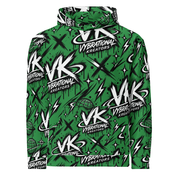 VK Graffiti Frequency™ Hoodie — Green