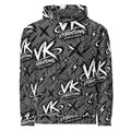 VK Graffiti Frequency™ Hoodie — Grey