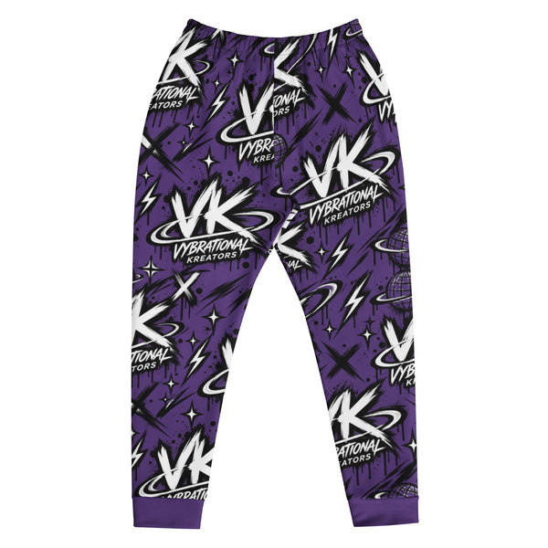 VK Graffiti Frequency™ Joggers — Purple