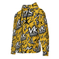 VK Graffiti Frequency™ Zip Hoodie — Yellow