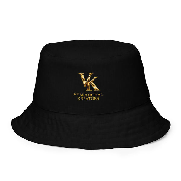 VK LEGACY GOLD BUCKET HAT (BLACK)