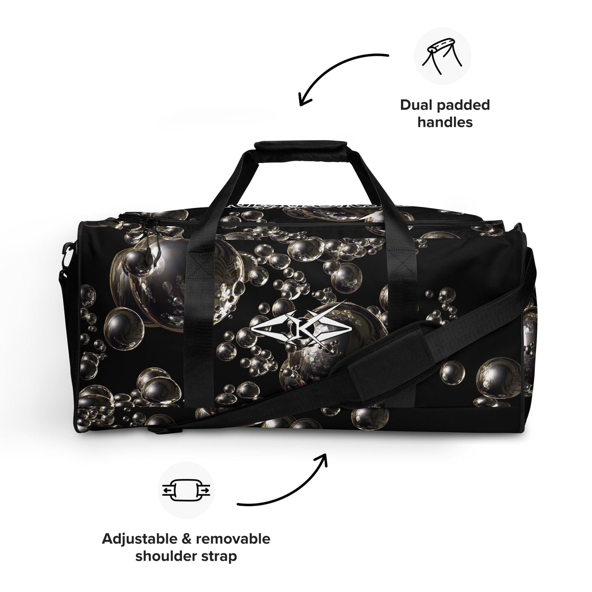 LUXE OBSIDIAN HALO DUFFEL