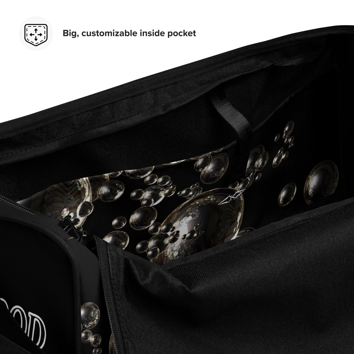 LUXE OBSIDIAN HALO DUFFEL