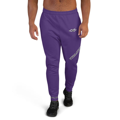 Men's Purple Joggers - VYBRATIONAL KREATORS®