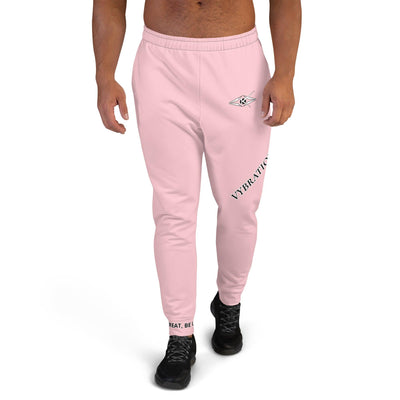 Men's Pink Joggers - VYBRATIONAL KREATORS®