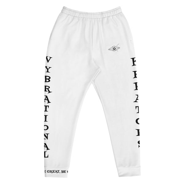 WHITE ECO LUXE JOGGERS