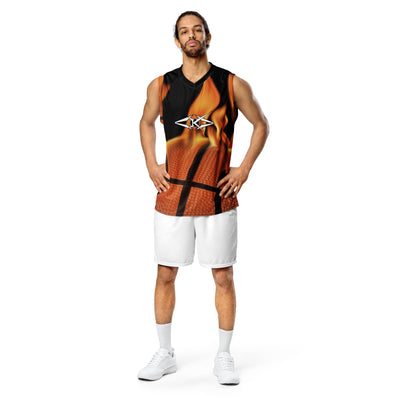 Recycled basketball jersey - VYBRATIONAL KREATORS®