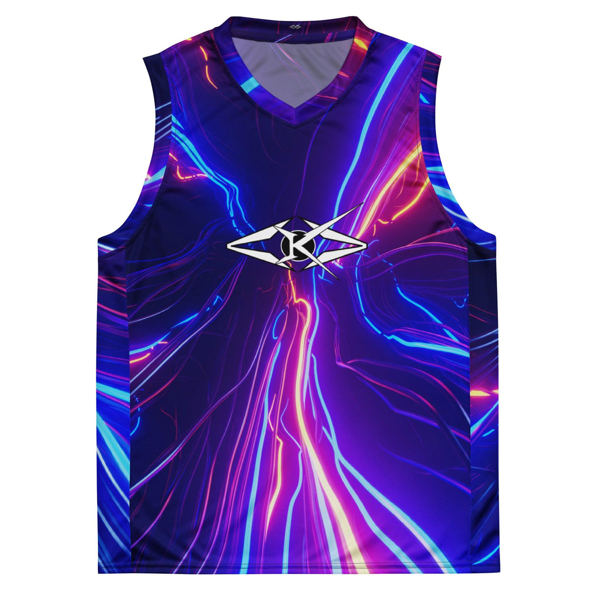 Recycled basketball jersey - VYBRATIONAL KREATORS®