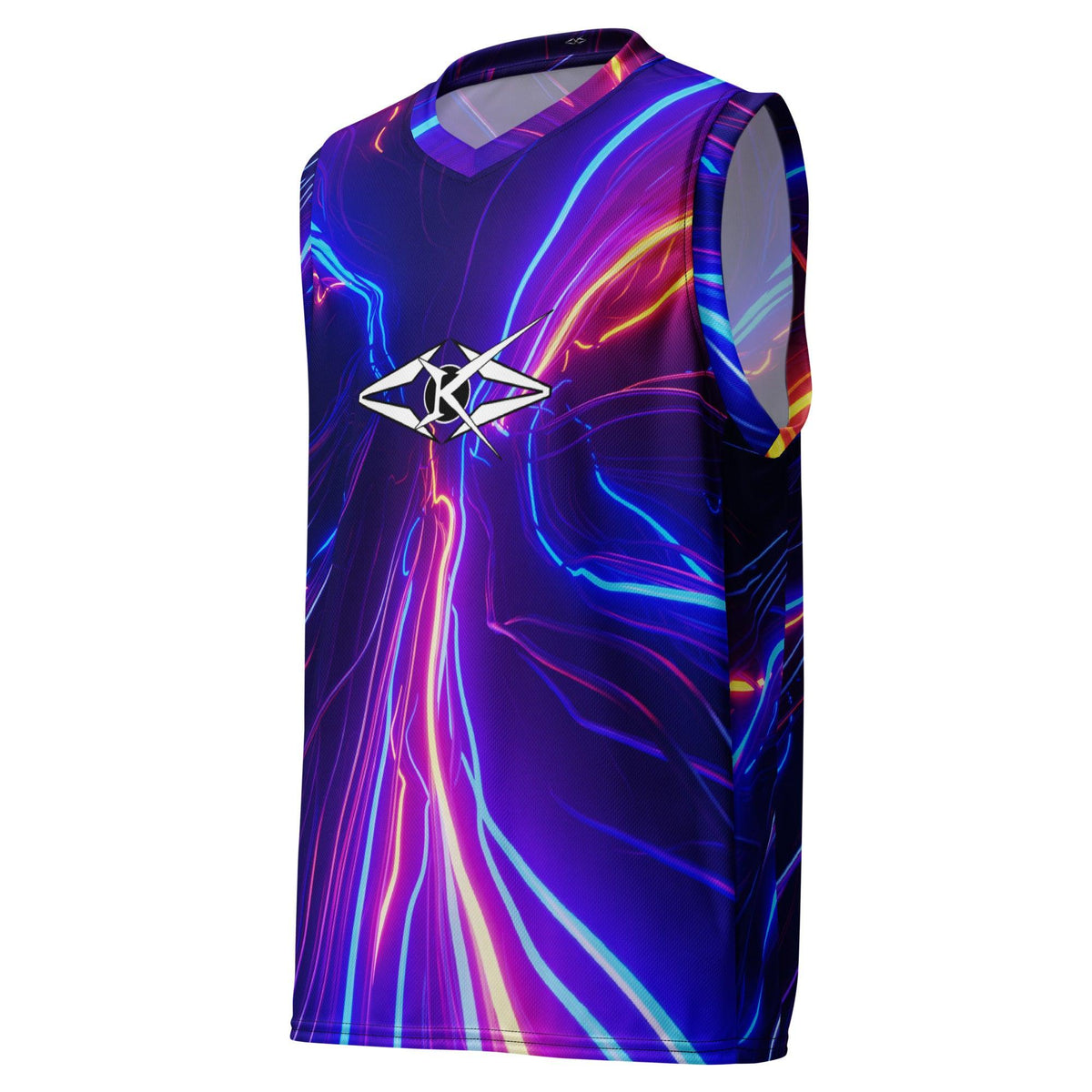 Recycled basketball jersey - VYBRATIONAL KREATORS®