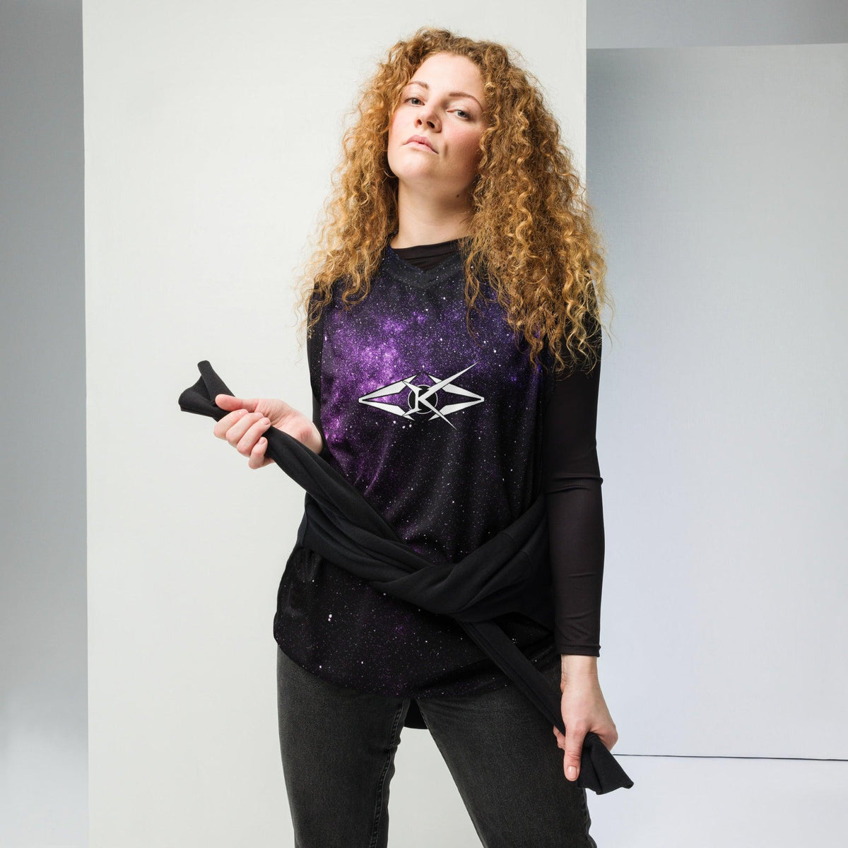 Recycled Galaxy unisex jersey - VYBRATIONAL KREATORS®