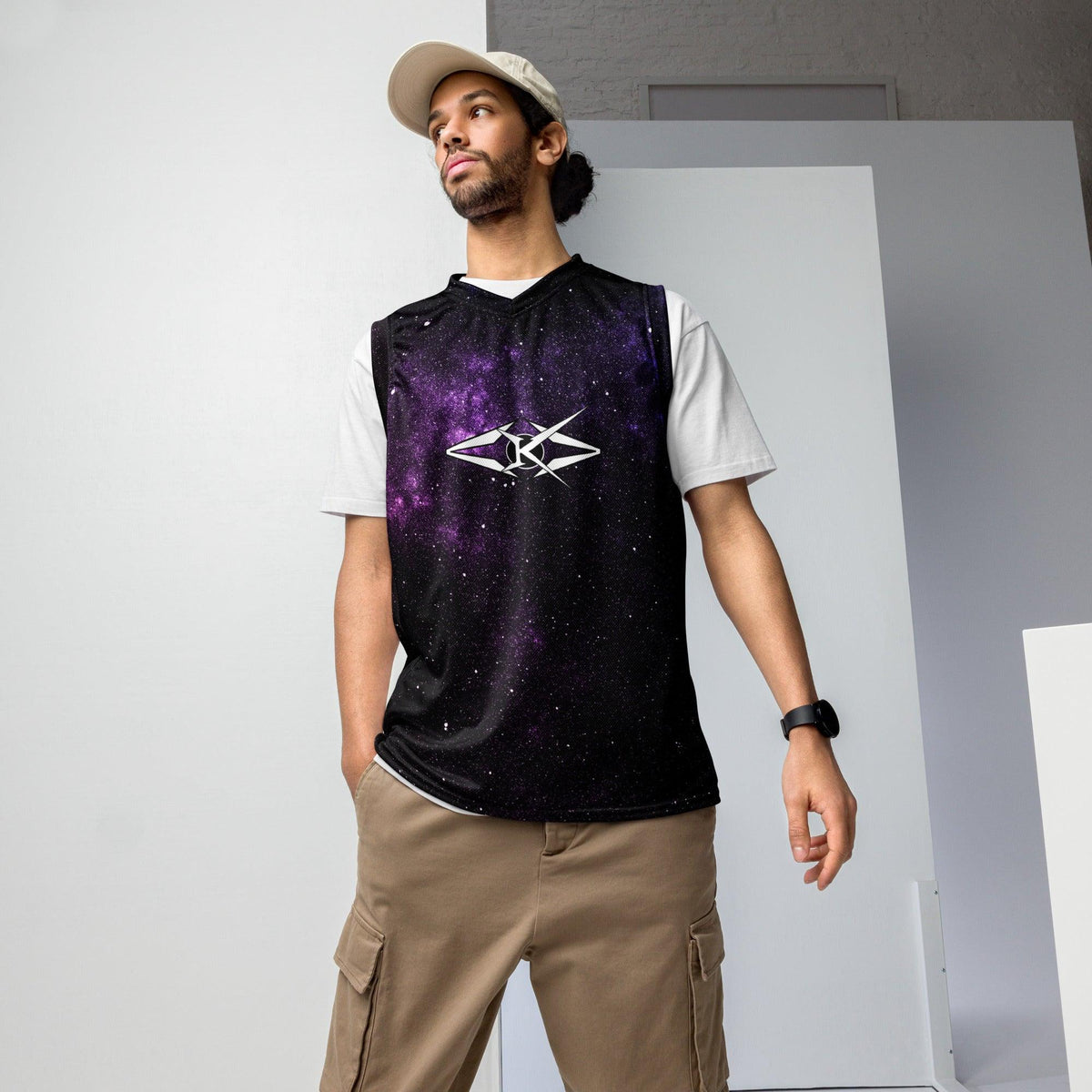 Recycled Galaxy unisex jersey - VYBRATIONAL KREATORS®