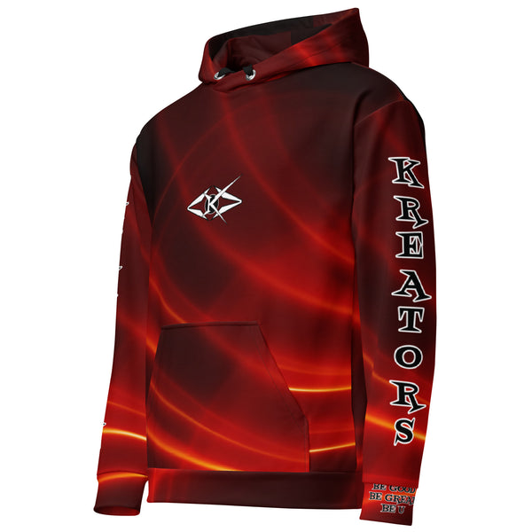 LUXE CRIMSON ECLIPSE HOODIE