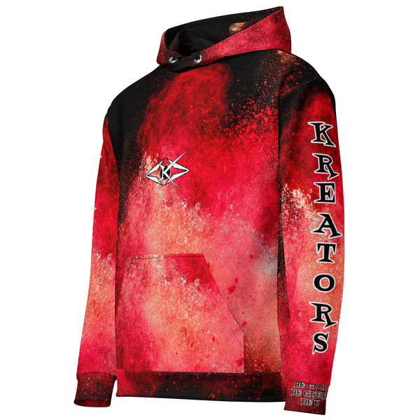 SCARLET VORTEX HOODIE