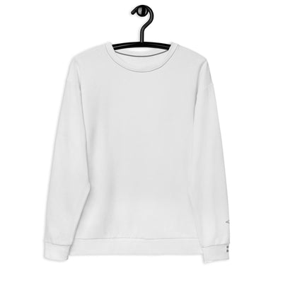 Unisex White Sweatshirt - VYBRATIONAL KREATORS®