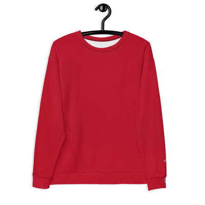Unisex Red Sweatshirt - VYBRATIONAL KREATORS®
