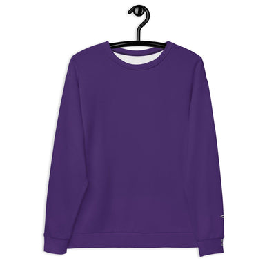 Unisex Purple Sweatshirt - VYBRATIONAL KREATORS®