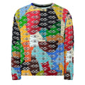 LUXE CHROMATIC PULSE SWEATSHIRT
