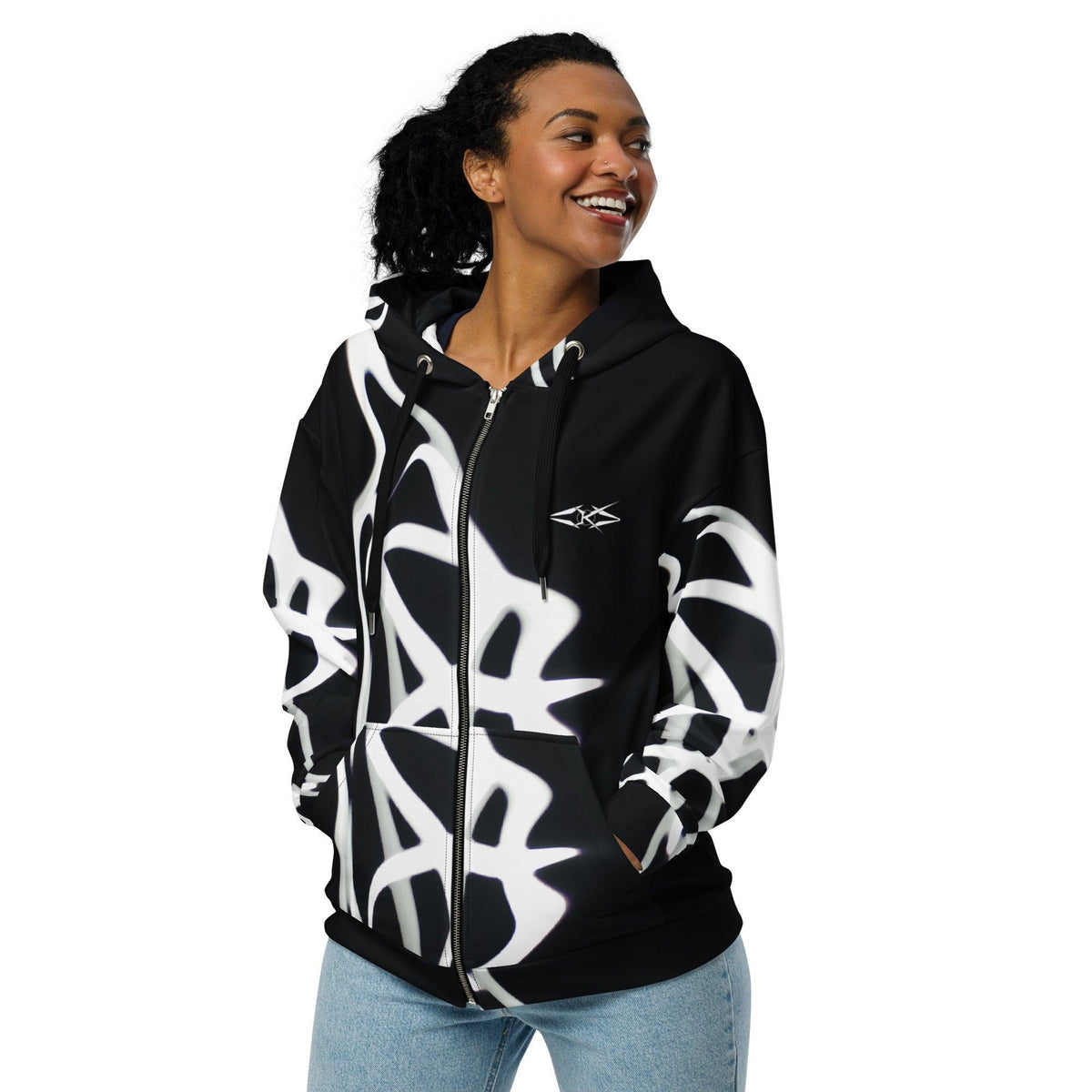 Premium Unisex zip hoodie - VYBRATIONAL KREATORS®