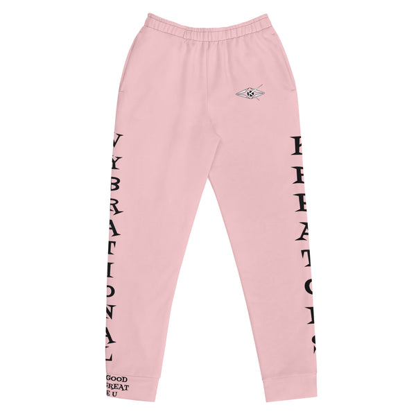PINK ECO LUXE JOGGERS