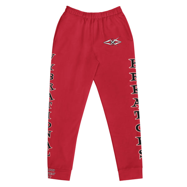ECO LUXE RED JOGGERS