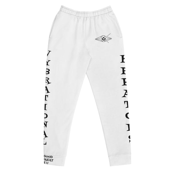 WHITE ECO LUXE JOGGERS W