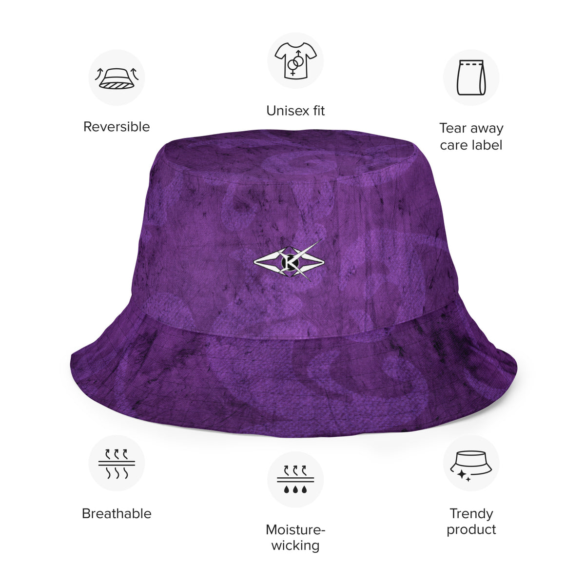 Reversible bucket hat