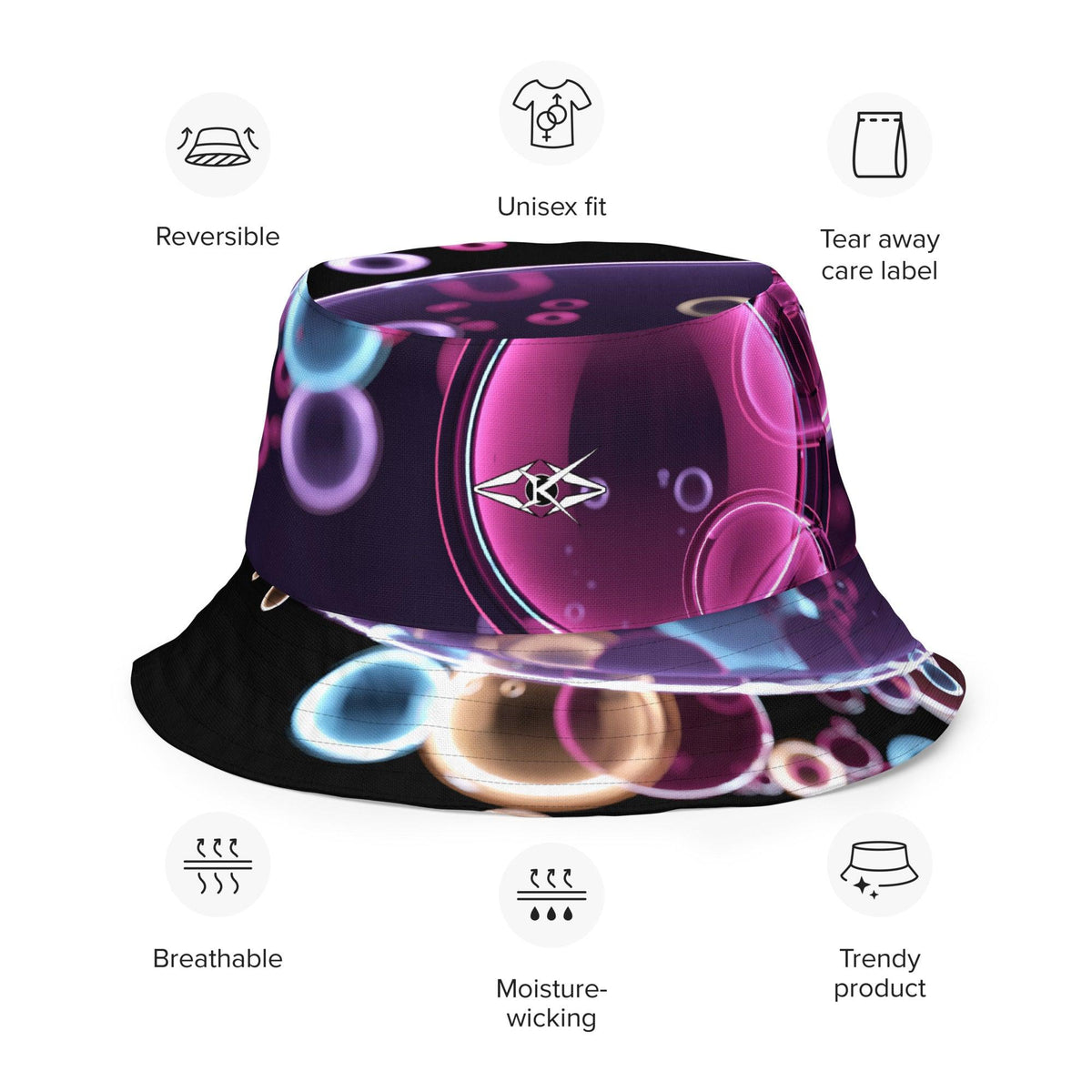 Reversible Premium bucket hat - VYBRATIONAL KREATORS®