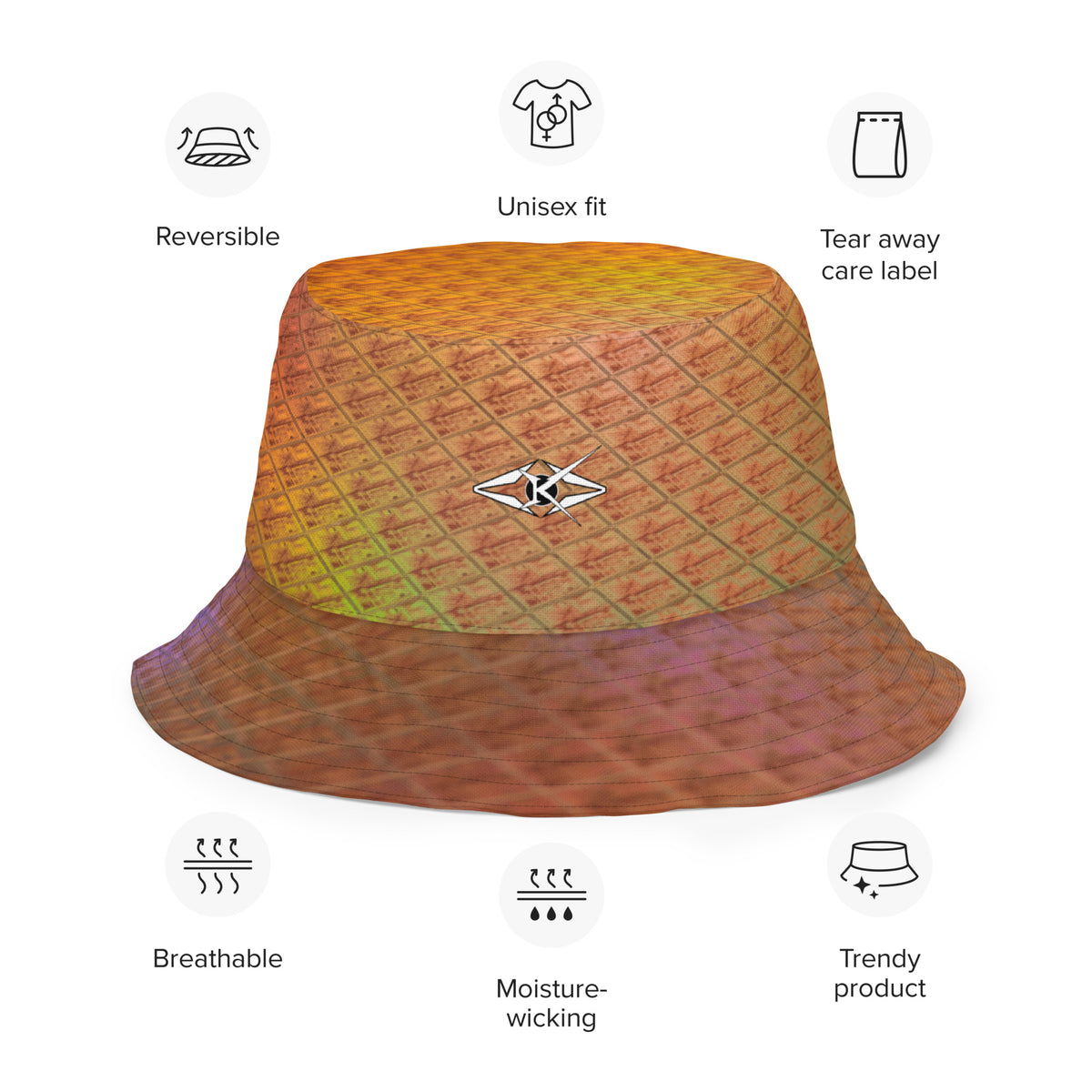 LUXE AURELIA PRISM BUCKET HAT