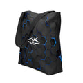 AZURE HIVE SHOPPING TOTE