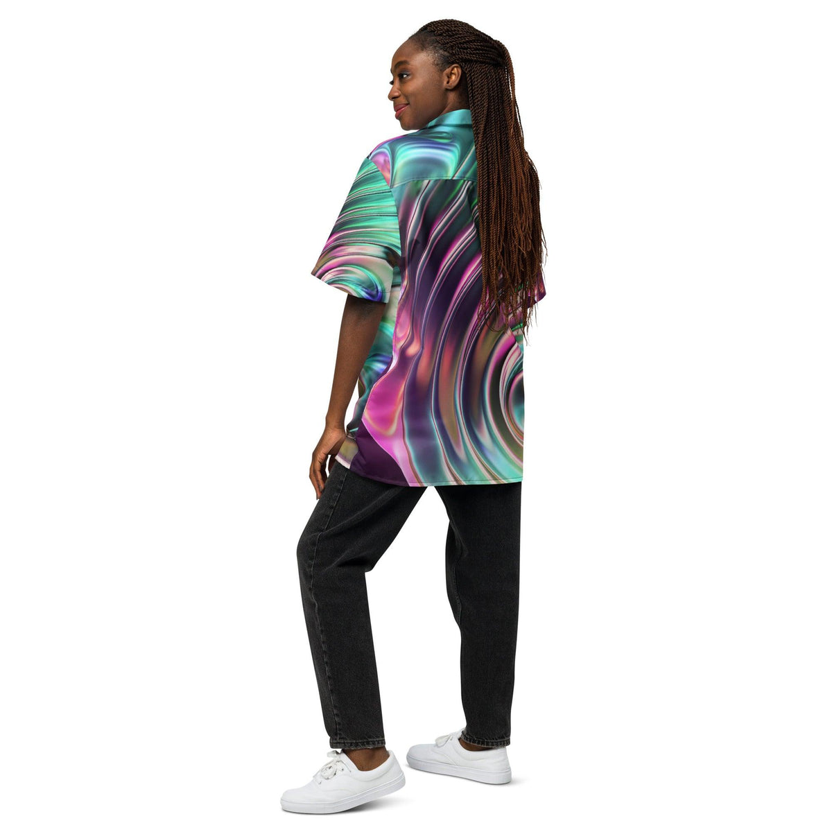 Unisex button shirt - VYBRATIONAL KREATORS®