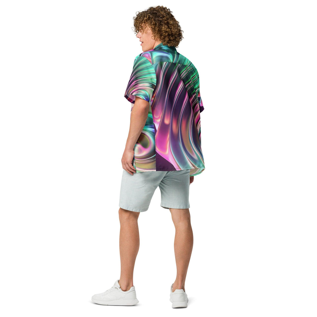 Unisex button shirt - VYBRATIONAL KREATORS®